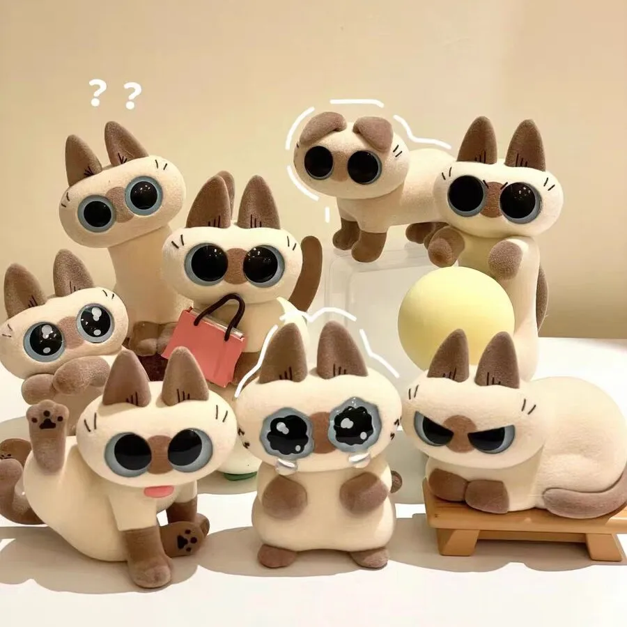 

Фигурки аниме для девочек, Azuki Can Azukisan's Ежедневная жизнь, 2 серия загадок, Милая модель, подарки на день рождения, глухая коробка Caixa Surprise