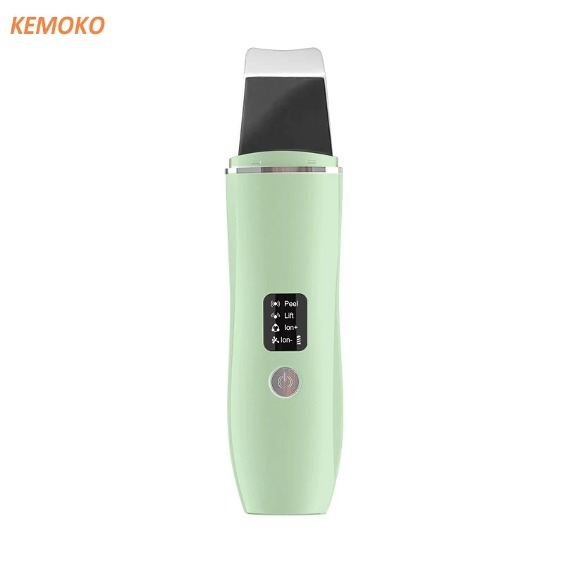 

EMS Ultrasonic Skin Scrubber Blackhead Removal Facial Care Ultrasound Face Peeling Extractor Pore Spots Cleaner Rechargeable