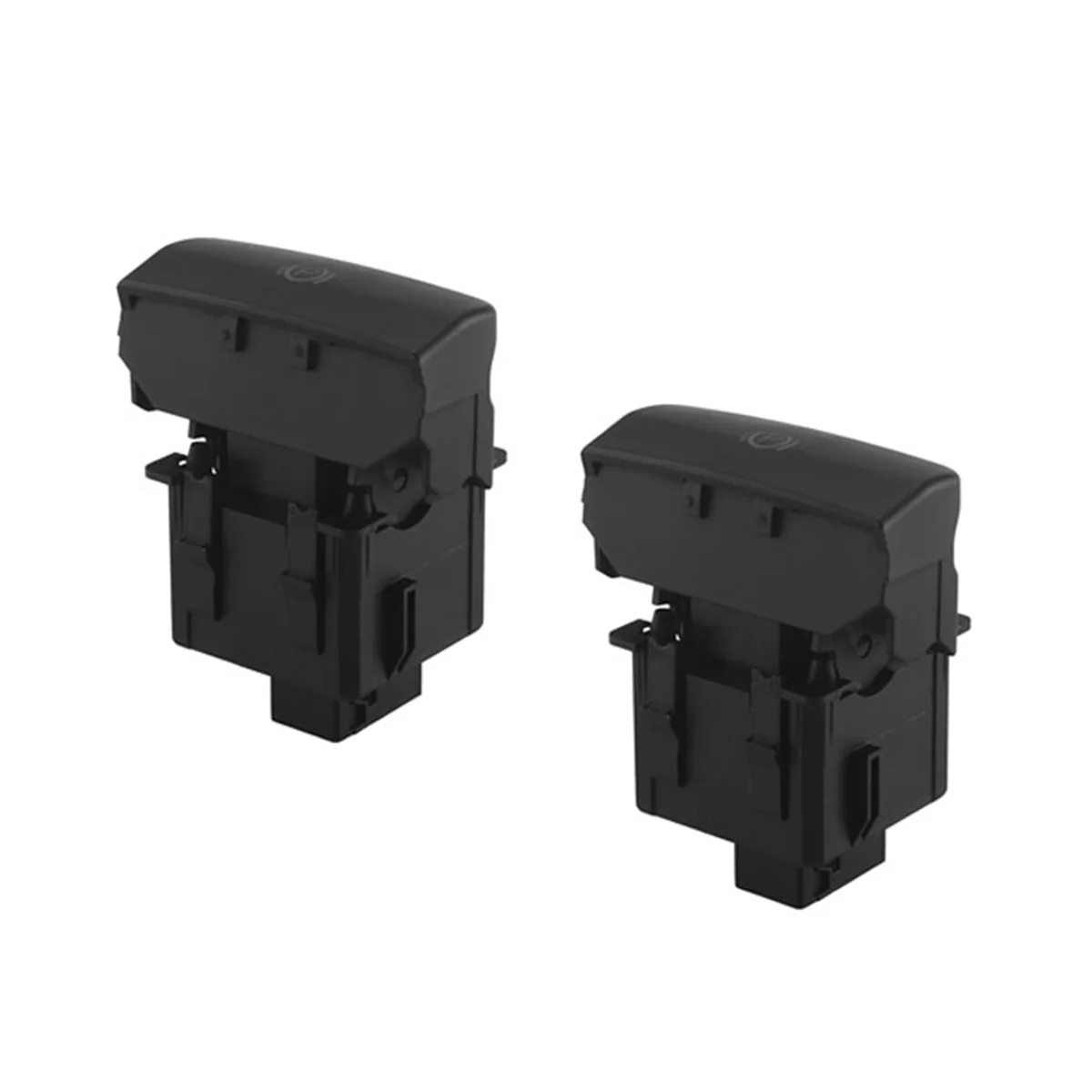 

2 Pcs Car Electric Handbrake Brake Control Switch Parking Switch for Peugeot 3008/5008 470706