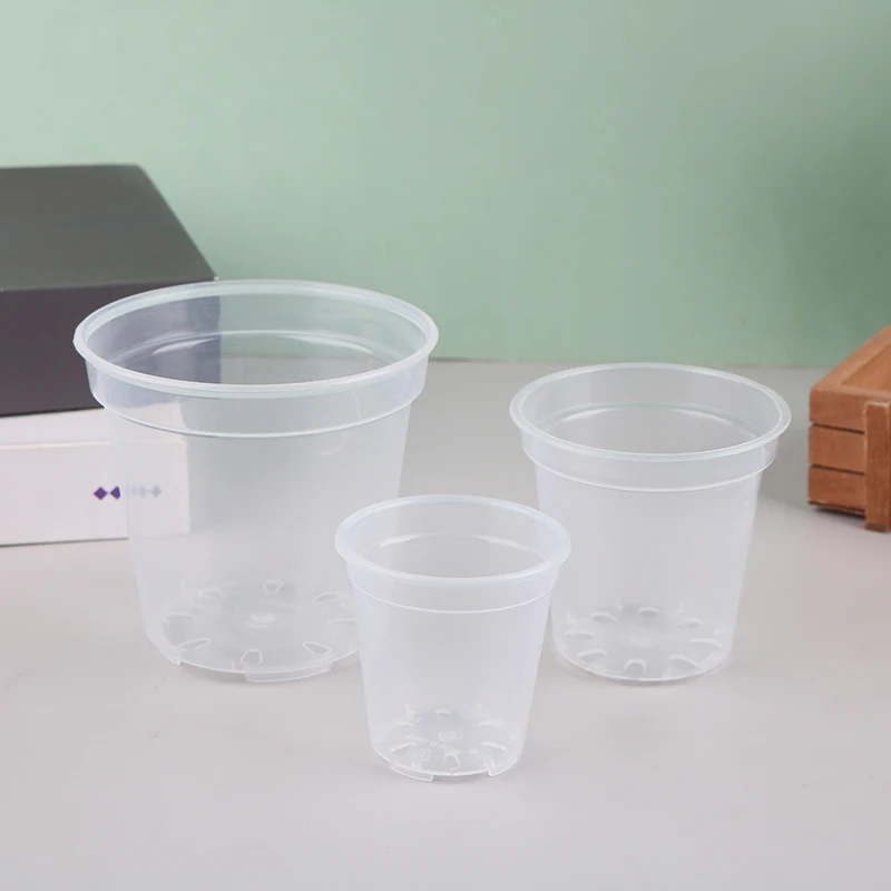 Прозрачный Круглый Горшок Для Орхидеи Посадки 1 Шт. Корпора Markii Значительноpresa네