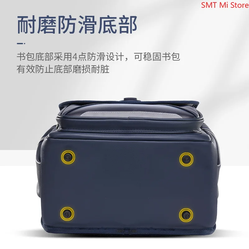 Xiaomi New Lighten Up Primary School Students Flip Large-capacity Waterproof 6-12 Years Old Child Space Bag Kids Backpack HOT