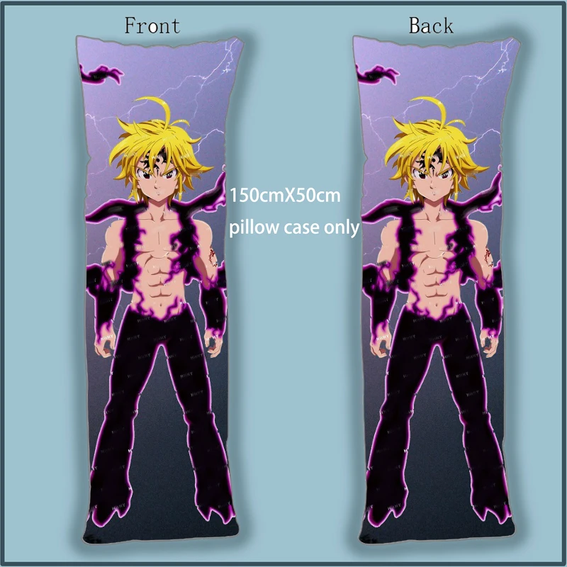 

Nanatsu No Taizai The Seven Deadly Sins Meliodas Dakimakura Body Pillow Case
