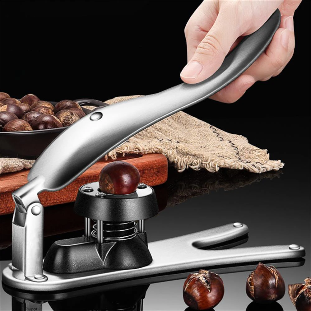 

Chestnut Clip Nut Opener Stainless Steel Clip Walnut Pliers Chestnut Opener Chestnut Sheath Cutter Opener Nut Cracker Sheller