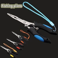 stainless steel fishing pliers fishing line scissors stainless steel latch fishing tools fishing hook remover