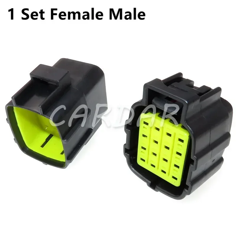 

Соединитель Denso 1, 2, 3, 4, 6, 8, 10, 12, 16 Pin, Водонепроницаемый проводной разъем, автомобильный герметичный разъем для электрического грузовика, 1 комплект