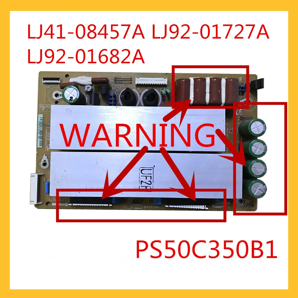 LJ41-08457A LJ92-01682A плата поддержки питания для TV PS50C350B1 TV, оригинальный источник питания, аксессуары для платы питания