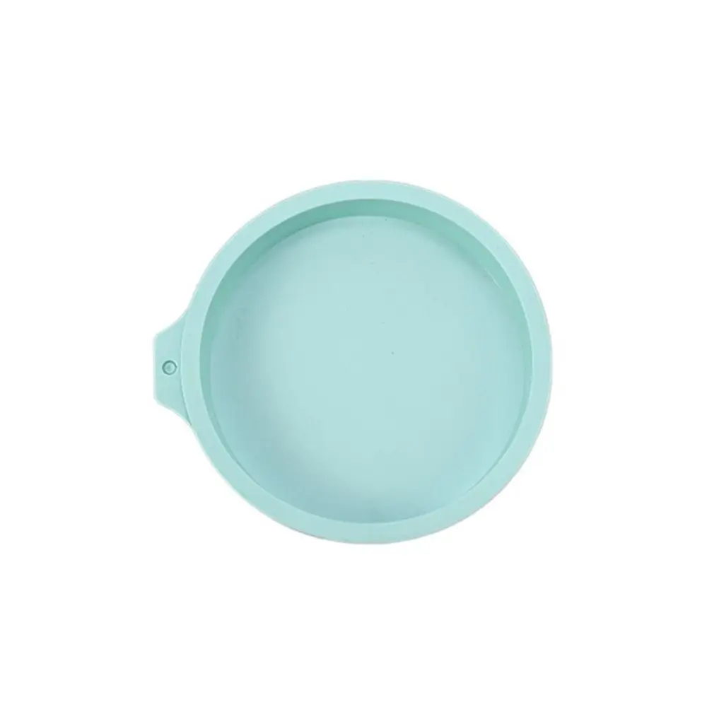 

4/6/8 дюймов круглая силиконовая форма для торта, устойчивая к высоким температурам, легко снимается из формы, шифоновая форма для торта «сделай сам», без деформации