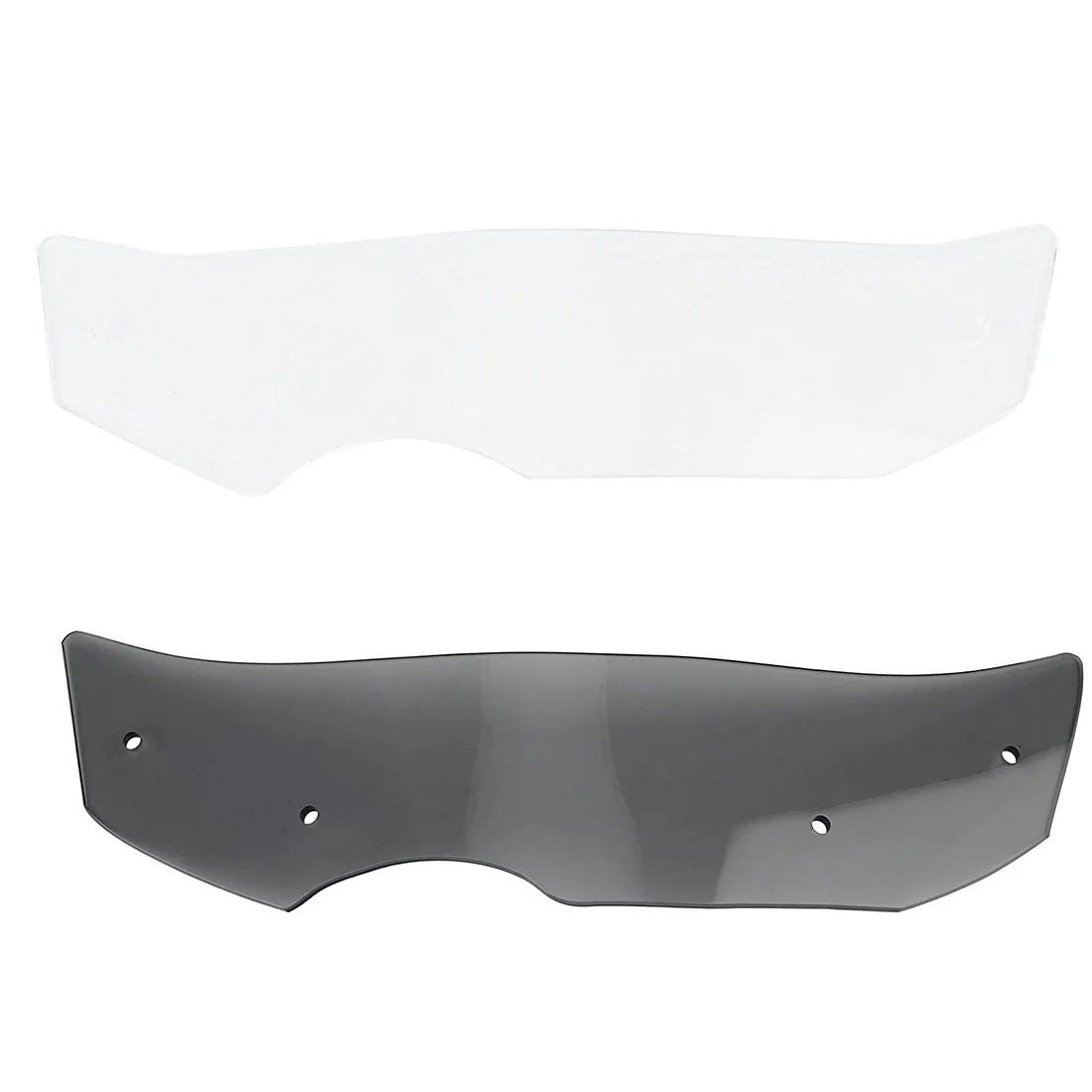 Ветрозащитный экран на лобовое стекло мотоцикла удлинитель ветрового стекла для