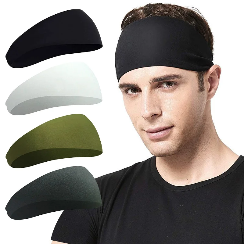 

Fashion Athlete Sweatband Sport Sweat Headband Cycling Head Band Yoga Hair Bands