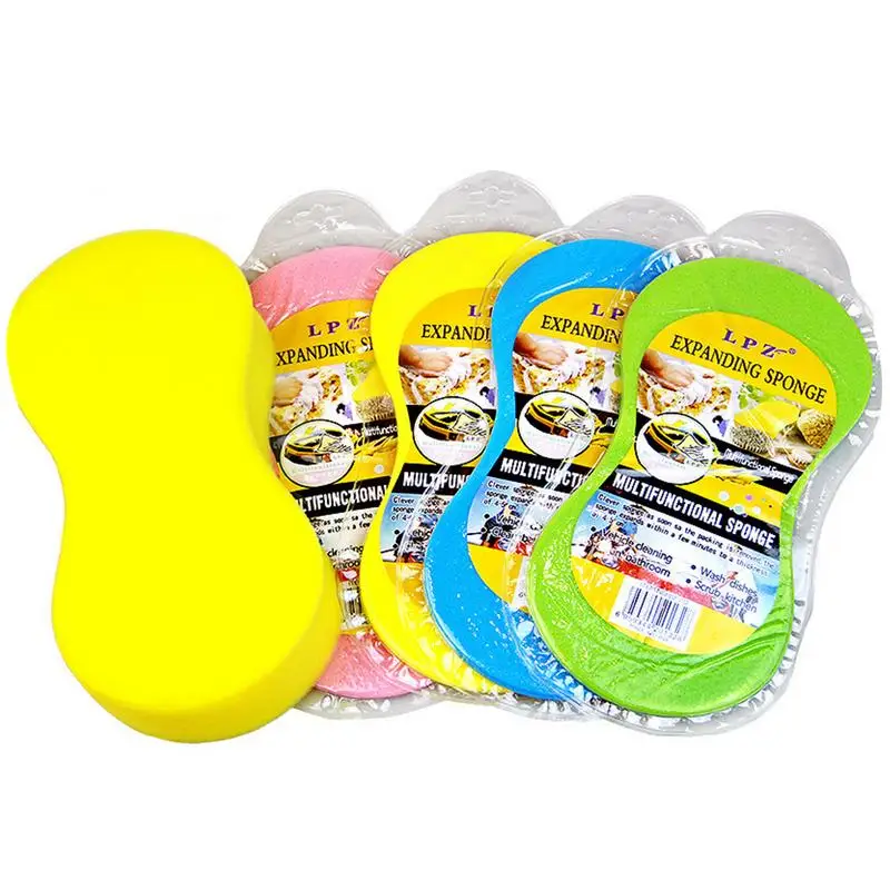 

Car Wash Sponge Handy Kitchen Cleaning Sponge Dish Scrubber Strong Water Absorption Capacity Lightweight Portable Car Wash