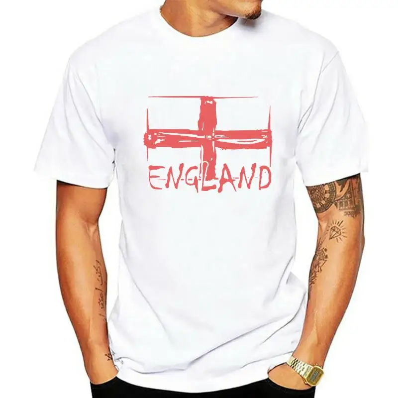 

England T Shirt Shabby St Georges Flag