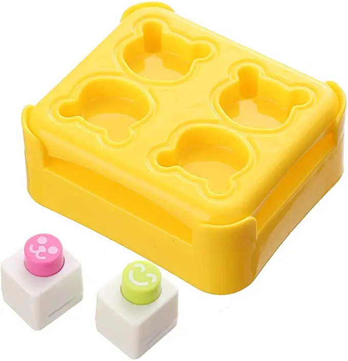 

Rice Ball Mold, DIY Cute Sushi Embossing Mold, Mini Bear Rice Ball Mold Creative Cartoon Mini Bento Sushi Mould Baking Tool