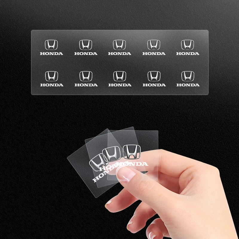 Наклейка на кнопку подъема окна автомобиля наклейка руль для Honda Civic Fit Jazz Accord CRV HRV
