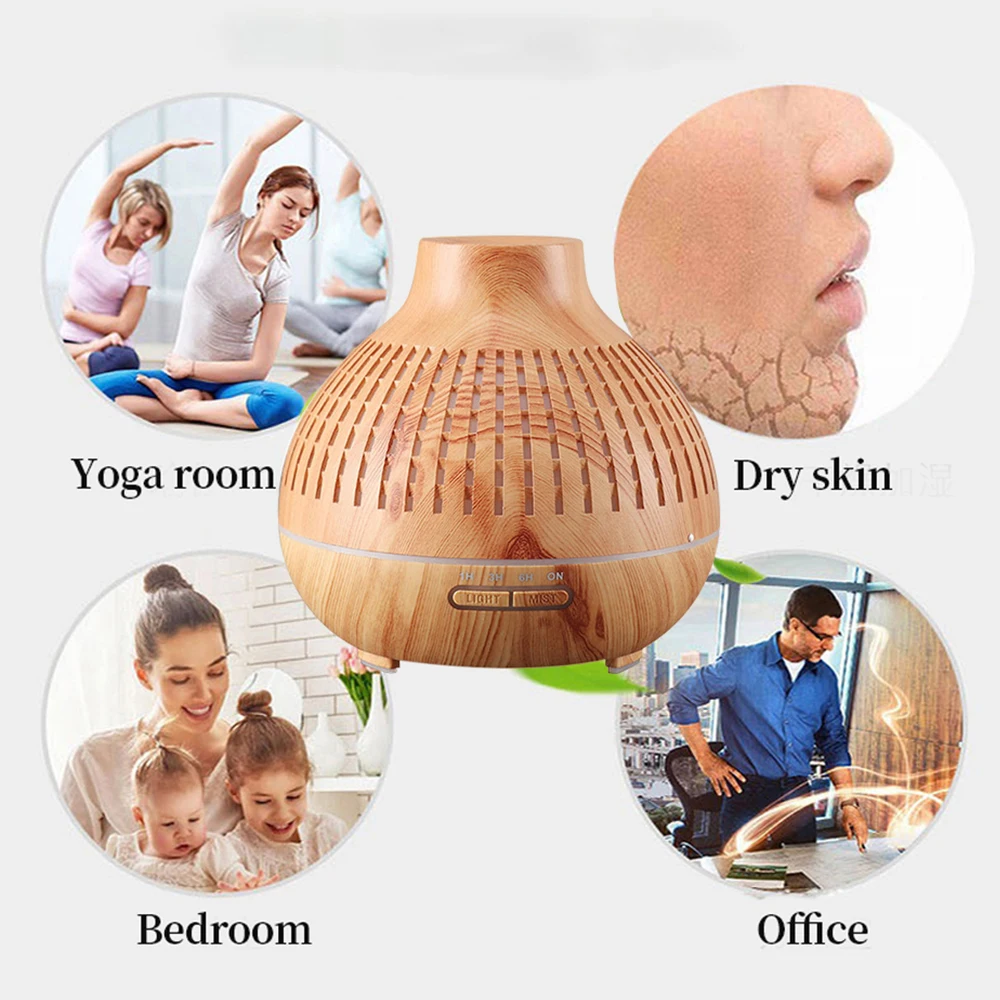 Увлажнитель воздуха аромадиффузор Электрический увлажнитель с дистанционным