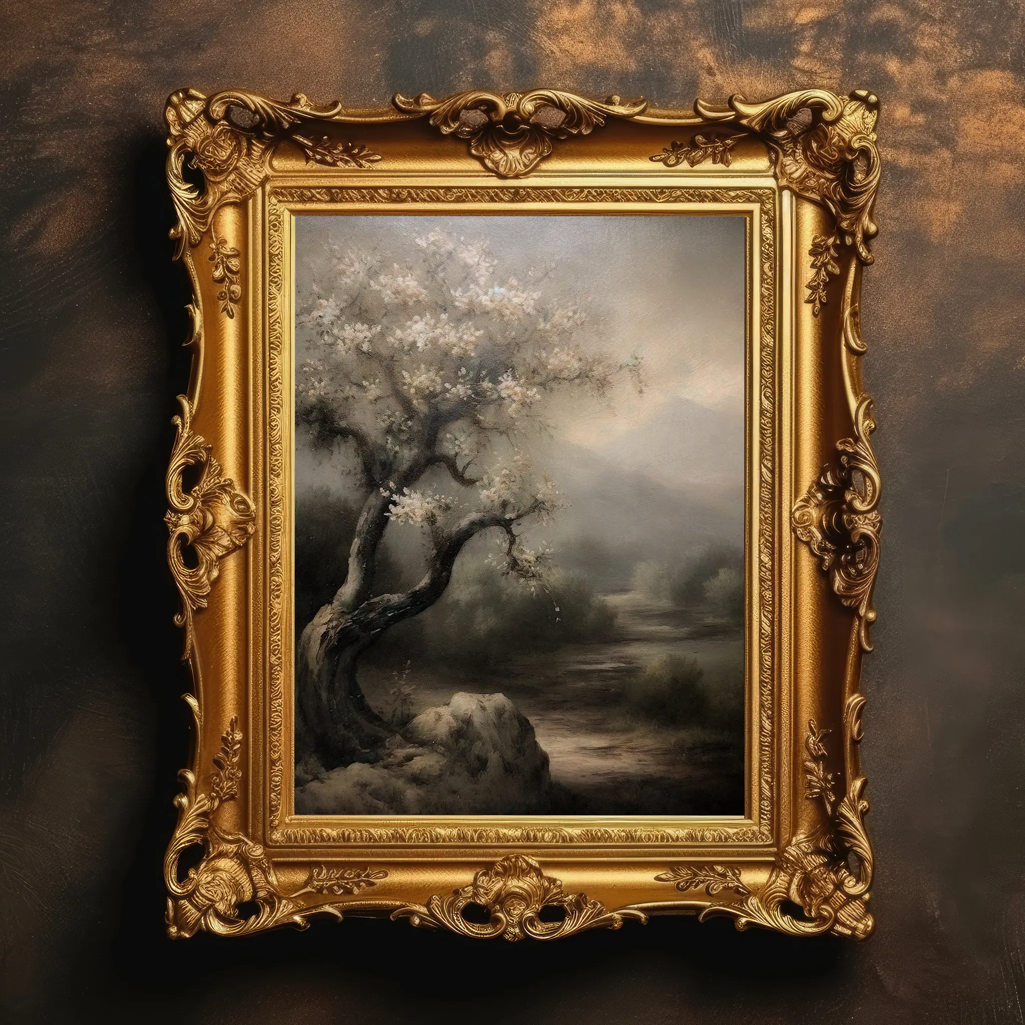 

Картина на холсте Золотая Бабочка винтажный стиль