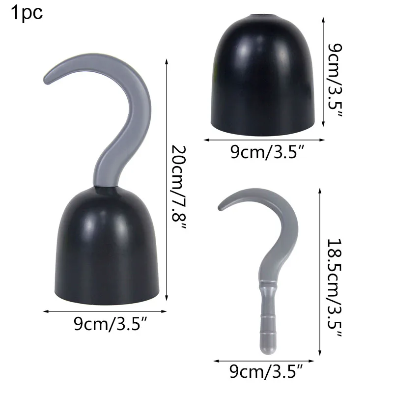 

Пиратская шляпа с крюком CYZIWEI