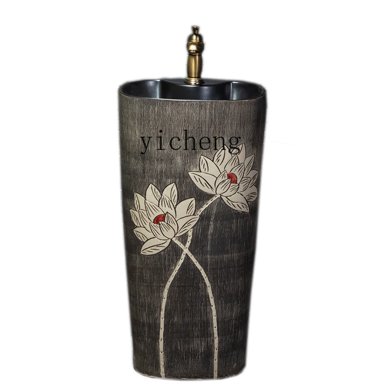 Умывальник ZC для улицы умывальник двора сада художественная колонка с