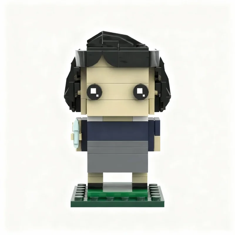 Набор строительных блоков MOC Gemma S BrickHeadz, 118 деталей, конструктор, рождественский подарок, творческая идея, развивающая игрушка для сборки (art.: 3920da680fa5d) - 3920da680fa5d