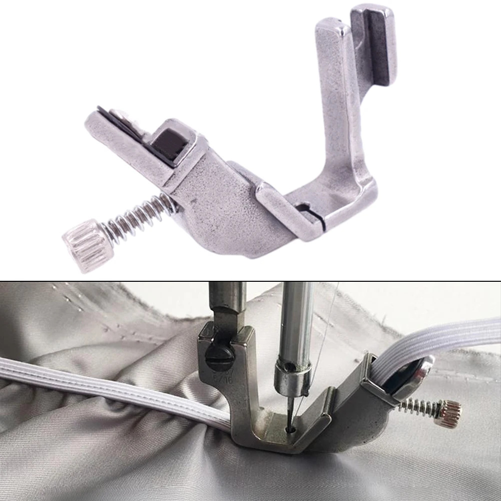 

1pcs S537 Stretch Elastic Band Presser Foot Folding For Household Sewing Machine Accessories Home Sewing Part Wear Resistance