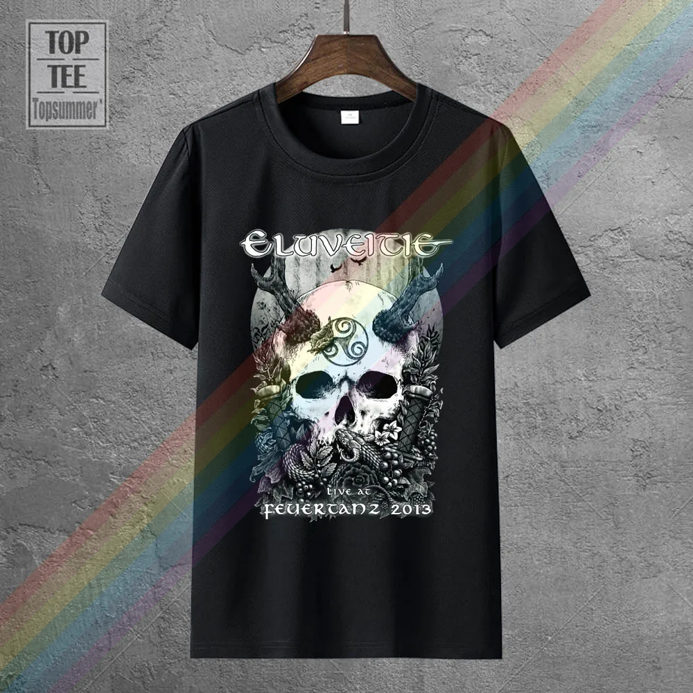 

Футболка Eluveitie Ini s M ona Live 2013 Этническая металлическая лента s M L Xl 2Xl 3Xl футболка