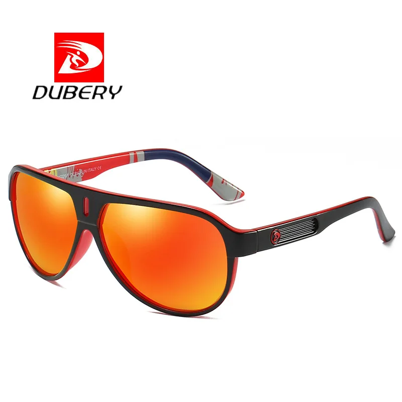 

DUBERY pilot sports polarized sunglasses women men 2022 high quality mirror driving glasses oversized Aviation oculos de sol uv