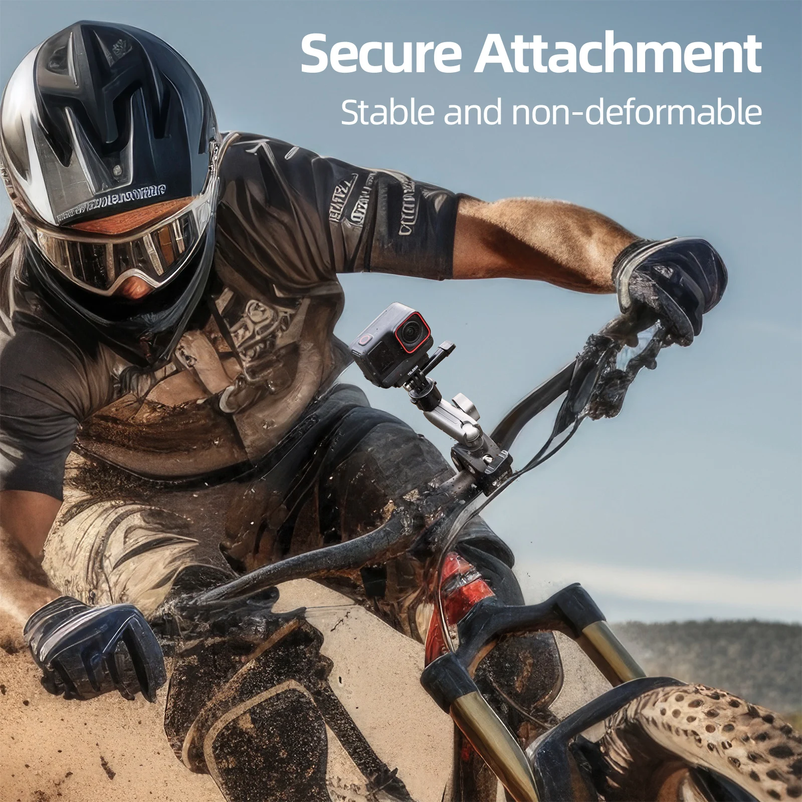 Магнитный адаптер TELESIN с двумя когтями аксессуары для экшн-камеры Insta360 Ace Pro Insta 360