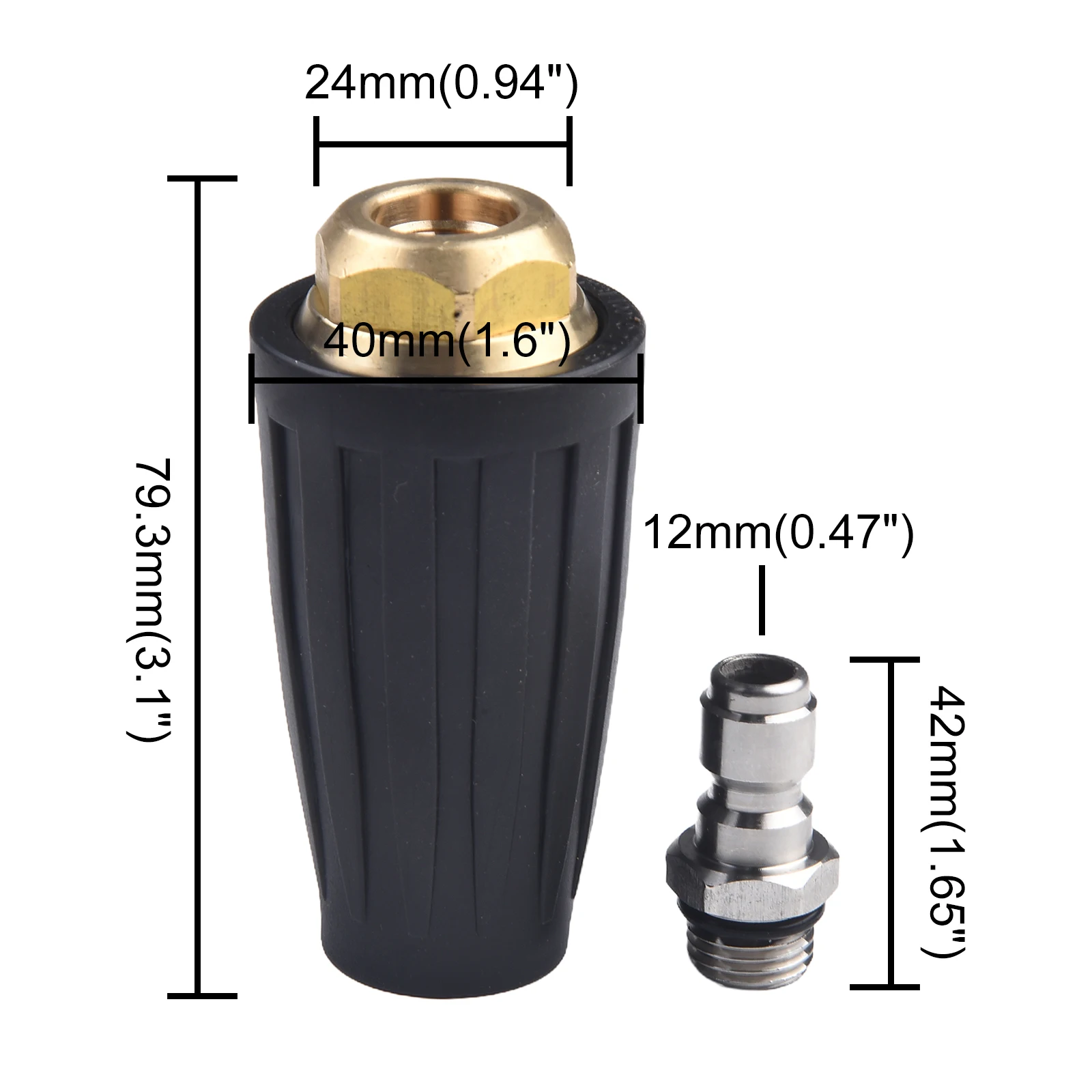 Практичная турбонасадка для мойки высокого давления защитный рукав сменная