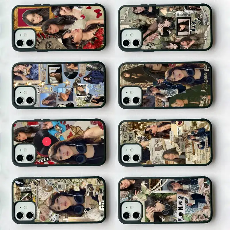 

Aesthetic Jenna Ortega Actor Phone Case Silicone PC+TPU Case for iPhone 11 12 13 Pro Max 8 7 6 Plus X SE XR Hard Fundas