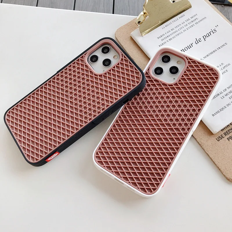 Чехол с Вафельной подошвой для IPhone 5 6 7 8 Plus SE X XS | Мобильные телефоны и аксессуары