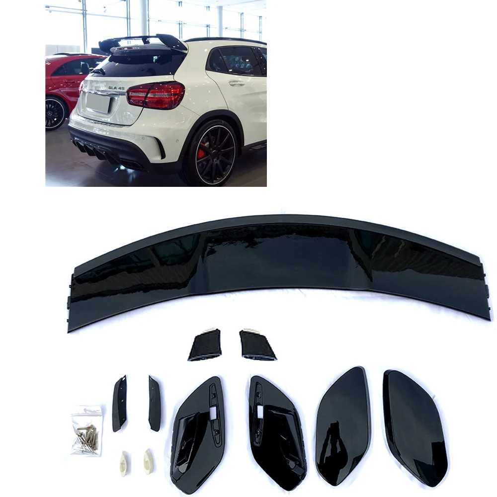 

Rear Trunk Spoiler Wing Window Roof Trim For Mercedes Benz GLA X156 GLA180 GLA200 GLA250 GLA45 GLA220 GLA260 AMG