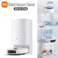 Newest XIAOMI B101CN All-in-One  Vacuum and Mop Robot  Auto Dust collect and mop water washing and dry with 4000PA Suction