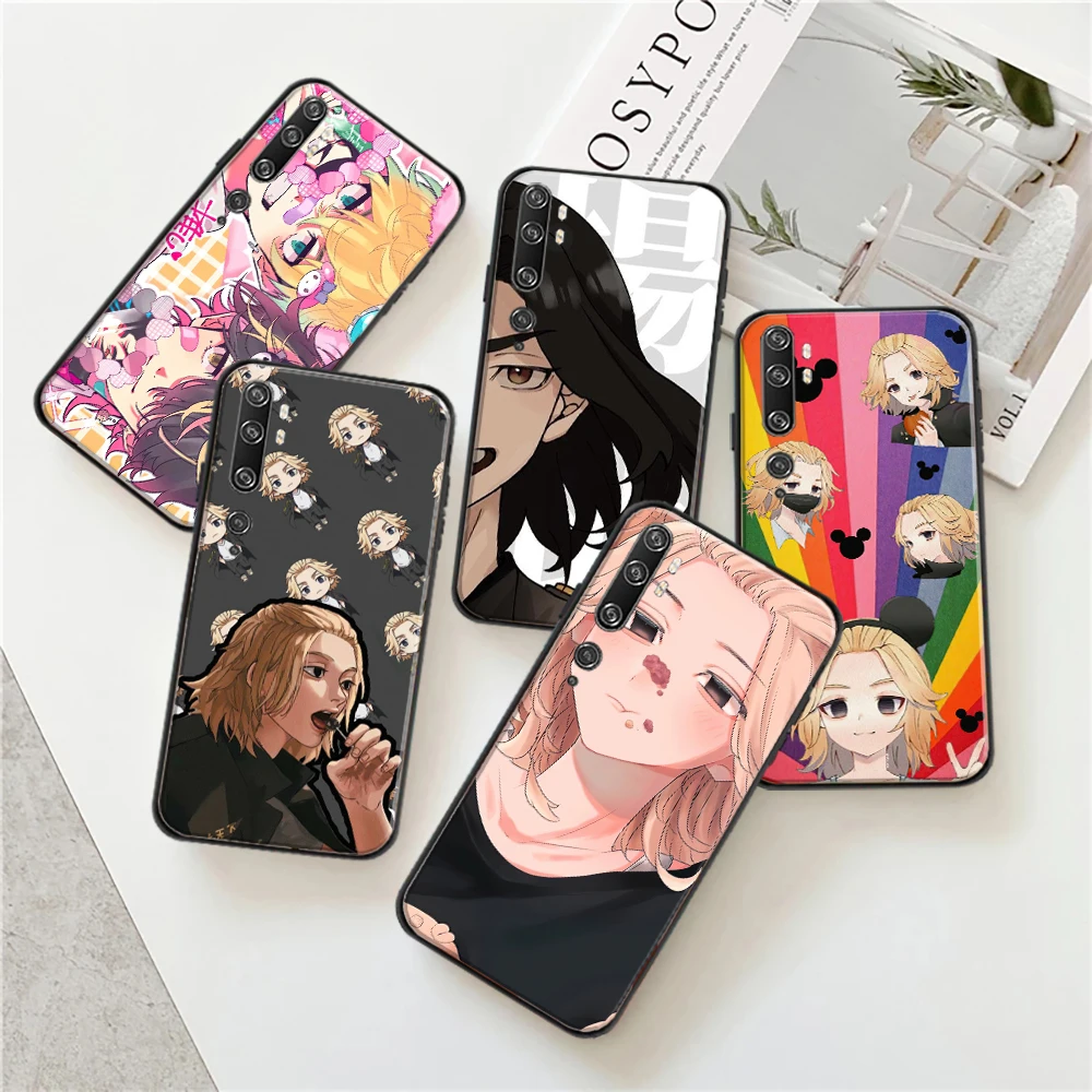 

Tokyo Avengers Japan Anime Phone Case For Xiaomi 10 11 Pro Lite Ultra Note 10 Pro CC9 Pro 10S CC9e Soft TPU Funda Back Cover