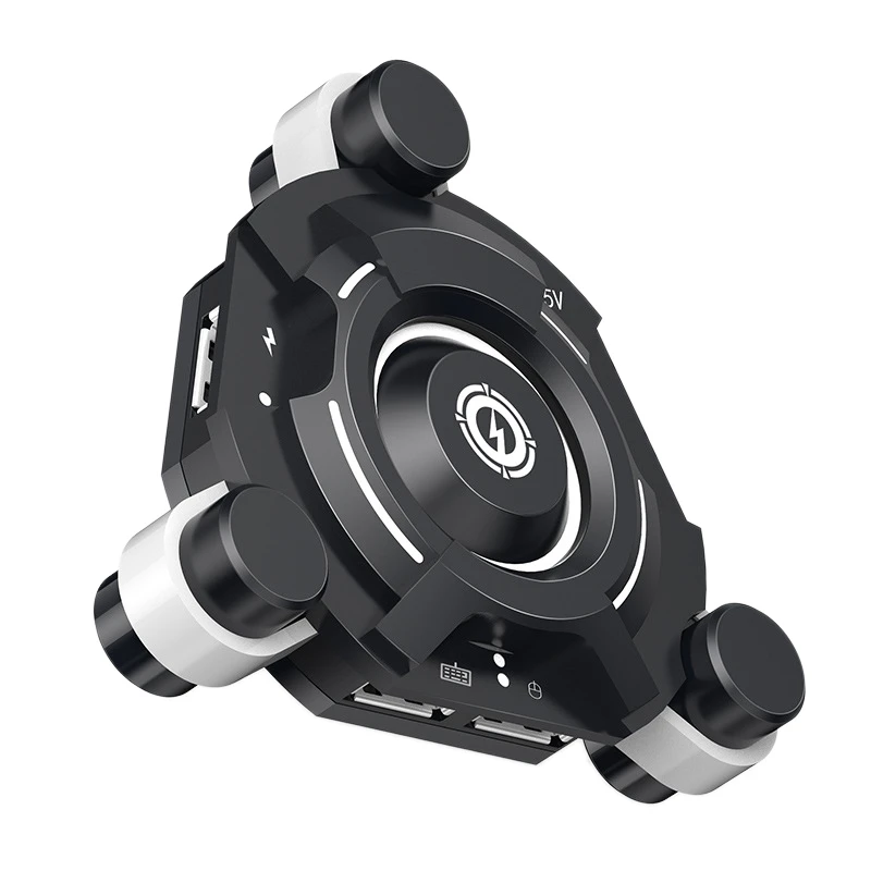 

Mobile Gamepad Controller Gaming Keyboard Mouse Converter For PUBG Android Phone To PC Bluetooth Adapter Plug And Play