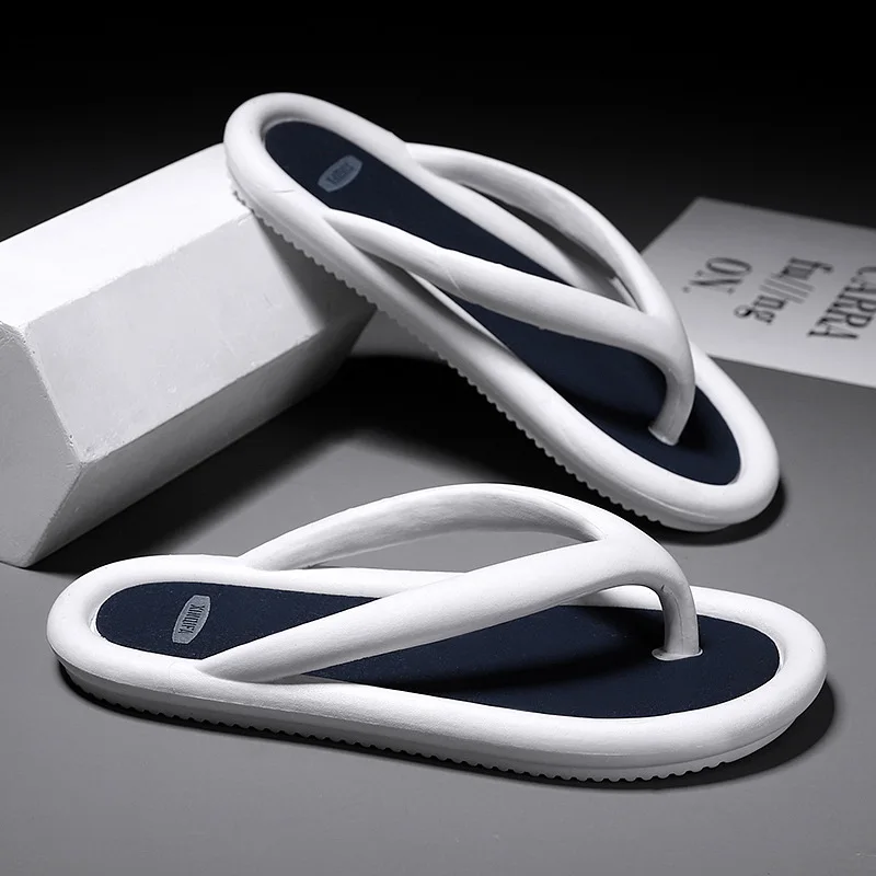 

Flip-flops summer net red fashion outer wear couple slippers soft bottom non-slip flip flops sandals men's beach shoes