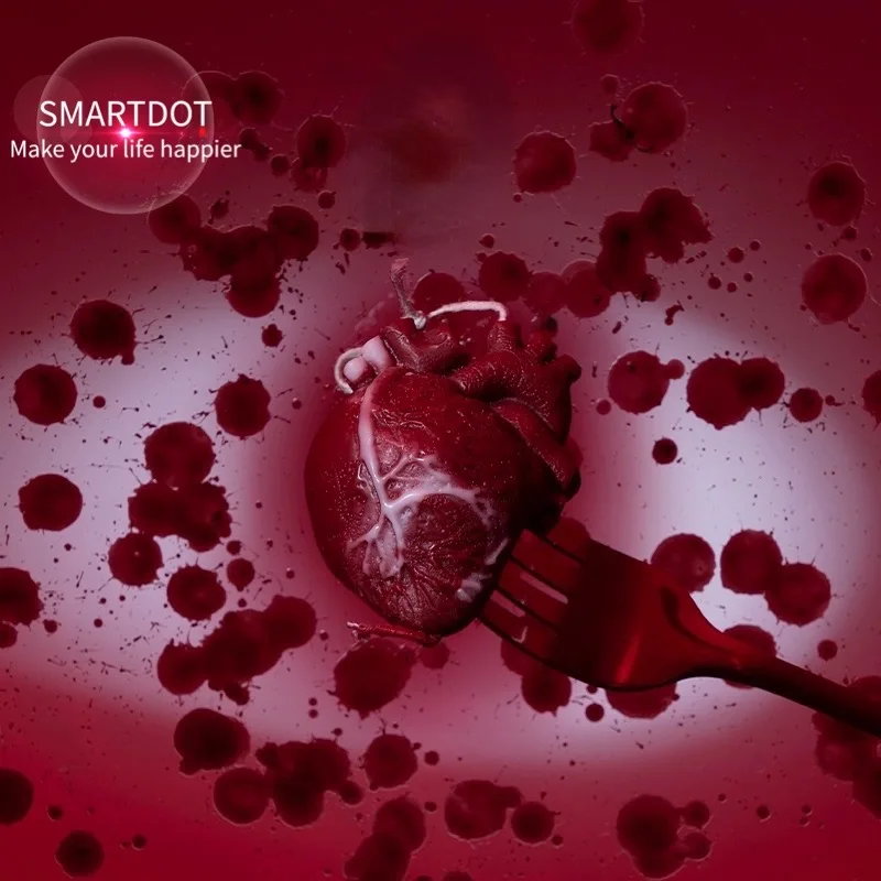 40 ℃ низкотемпературная свеча сердце темный готический стиль Cthulhu аромат воска