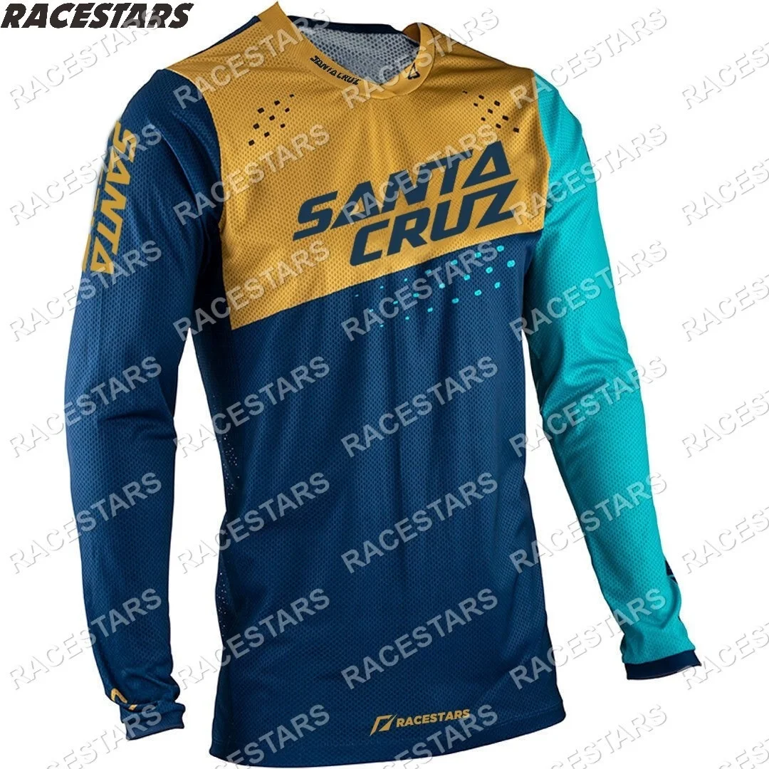 

SANTA CRUZ 2023 Motocross BMX Racing Jersey Enduro Downhill Mountain Bike Wear MX Long Sleeve DH Cycling Clothes MTB Tshirt