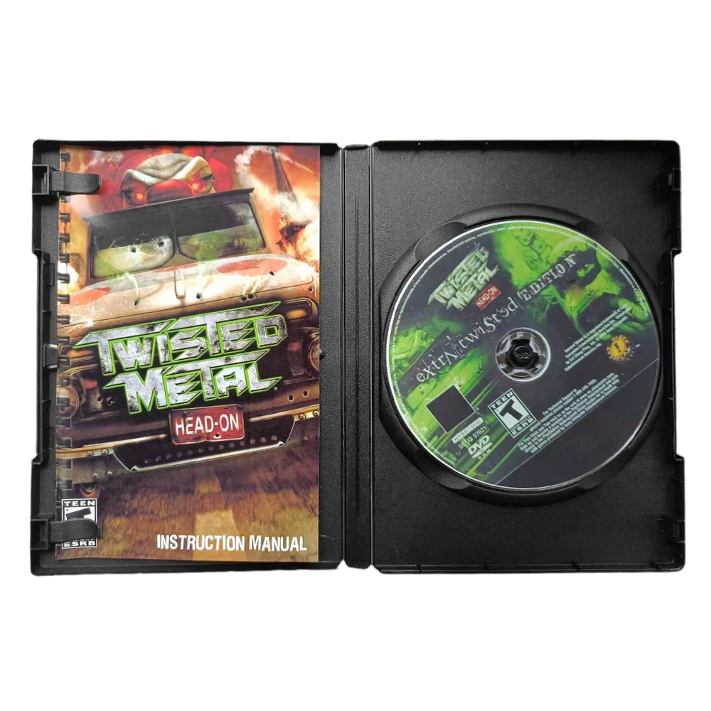 Фото PS2 Twisted Metal Series с ручной копия диска, разблокировка игровой консольной станции 2, ретро-оптический драйвер, детали ретро-машины для видеоигр №3