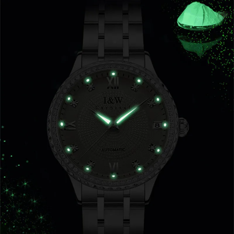 Relogio Feminino CARNIVAL Mechanical Business Watch For Women Brand Luxury Automatic Wrist Watch 50M Waterproof 2023 Reloj Mujer enlarge