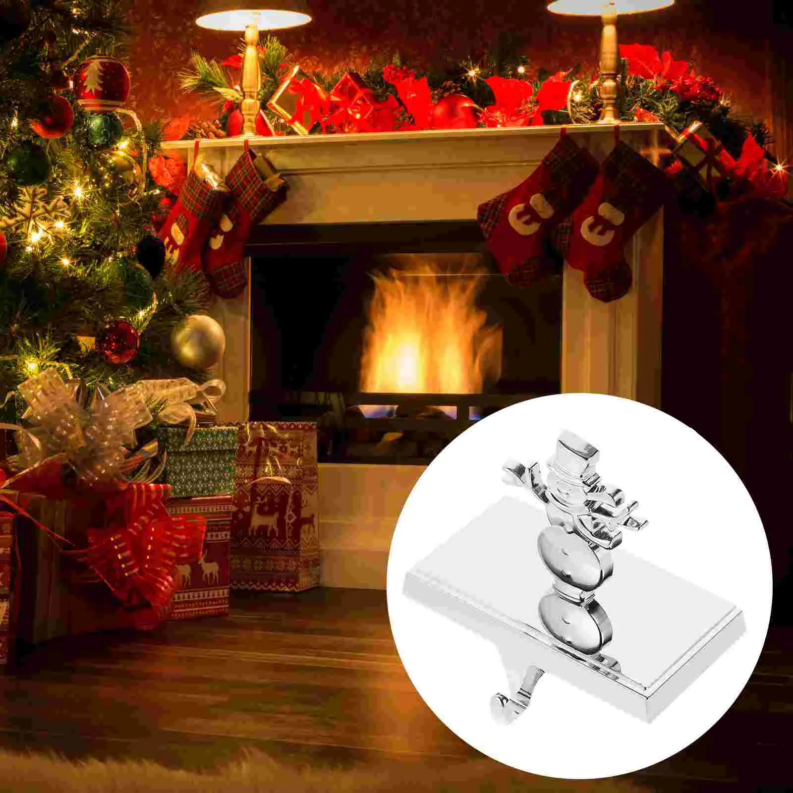 Рождественский крючок для чулок крепежный рождественский носок подвесные