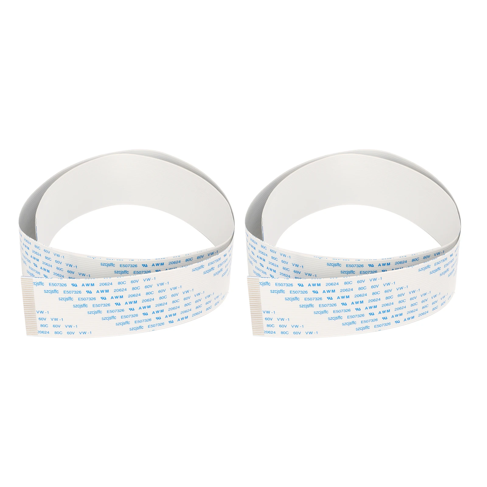 

2Pcs Printer Flexible Flat Cable Fast Transmission High Softness FFC Flexible Ribbon Cable for XP600