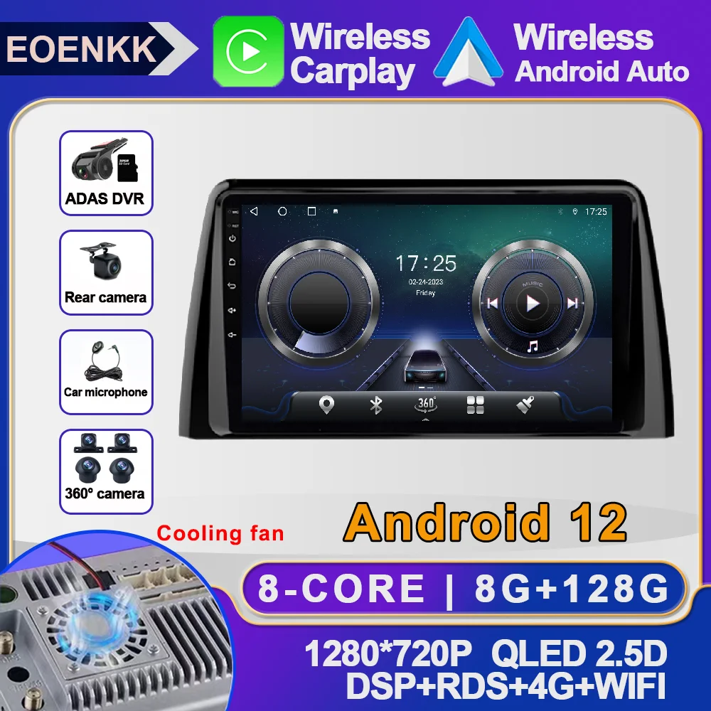 

Автомобильный радиоприемник, 10,1 дюйма, Android 12, для Kia KX3 2020, SWC DSP No 2din BT AHD, мультимедиа, Wi-Fi, беспроводной Carplay, Автомобильное видео, 4G, стерео, RDS