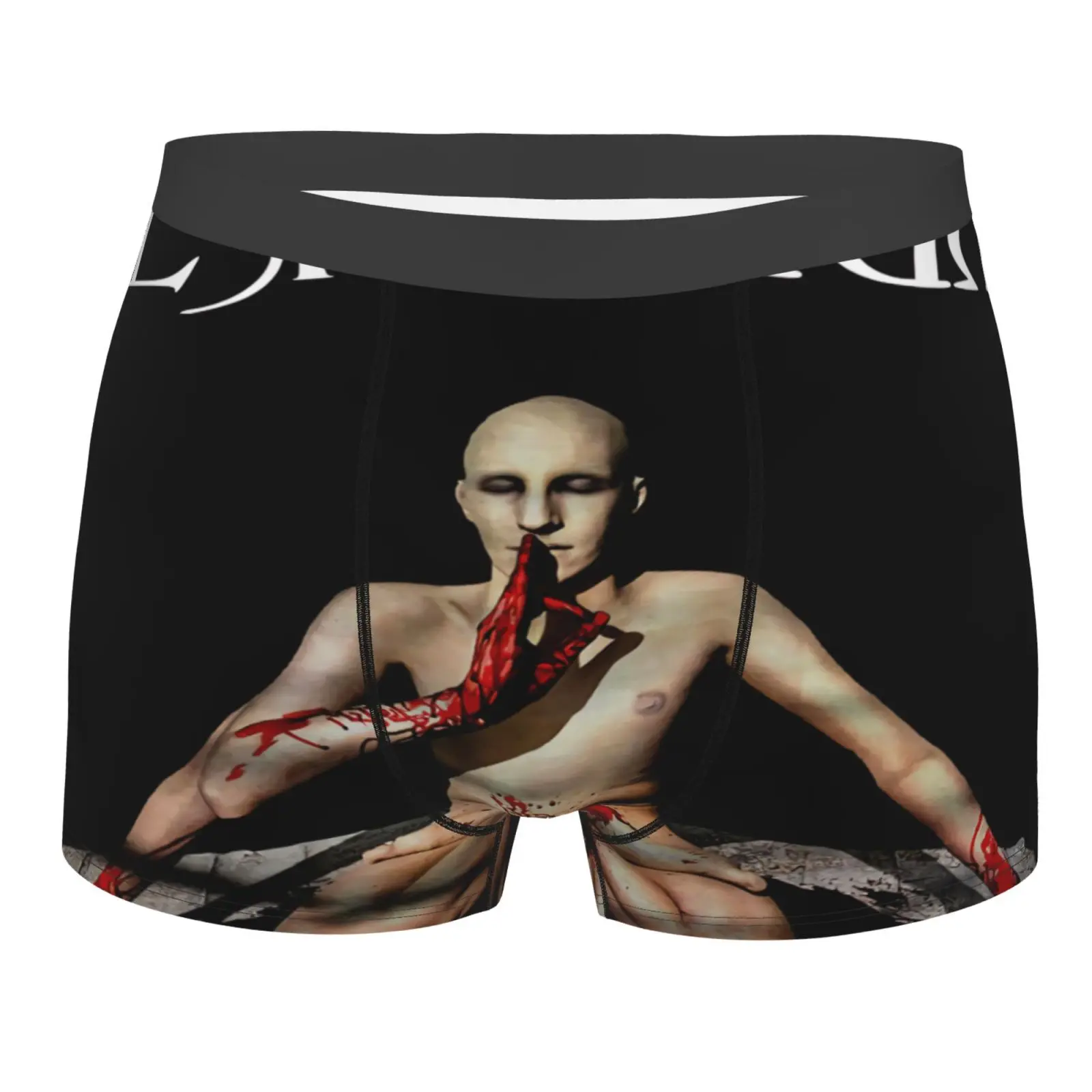 

Трусы-боксеры Meshuggah Obzen шведские с металлическим ремешком, комплект одежды для мужчин и женщин, шорты, нижнее белье