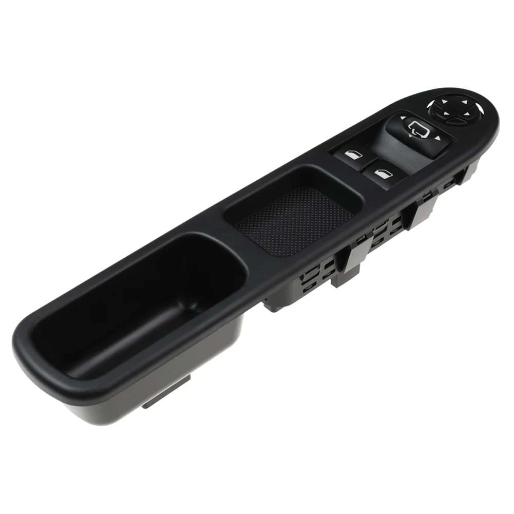 

1pc Lift Switch Glass Control Switch Parts Push Button Switch ABS Plastic Electric Rearview Mirror For 207 2006+