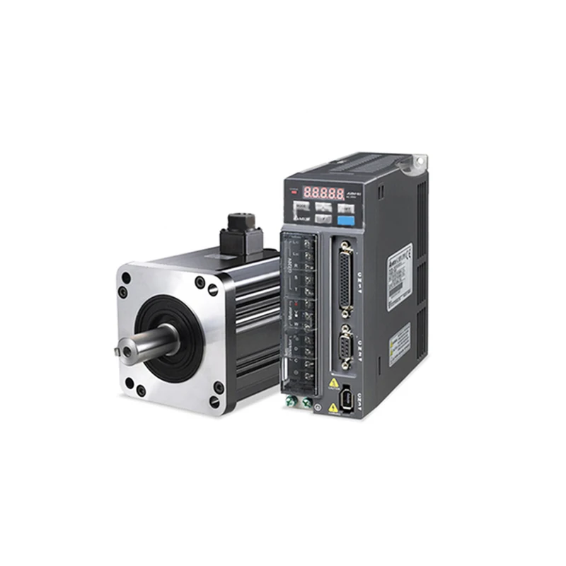 

750W AC Servo Motor Original ECMA-C20807RS+ASD-B2-0721-B Servo Driver 220V 3000rpm 80mm 0.75KW Servo Drive and Motor Kit