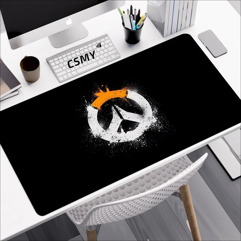 

Overwatch Large Mouse Pad Gaming Accessories Keyboard Desk Mat Pc Gamer Mousepad Xxl Mats Anime Mause Pads Deskmat Carpet Kawaii