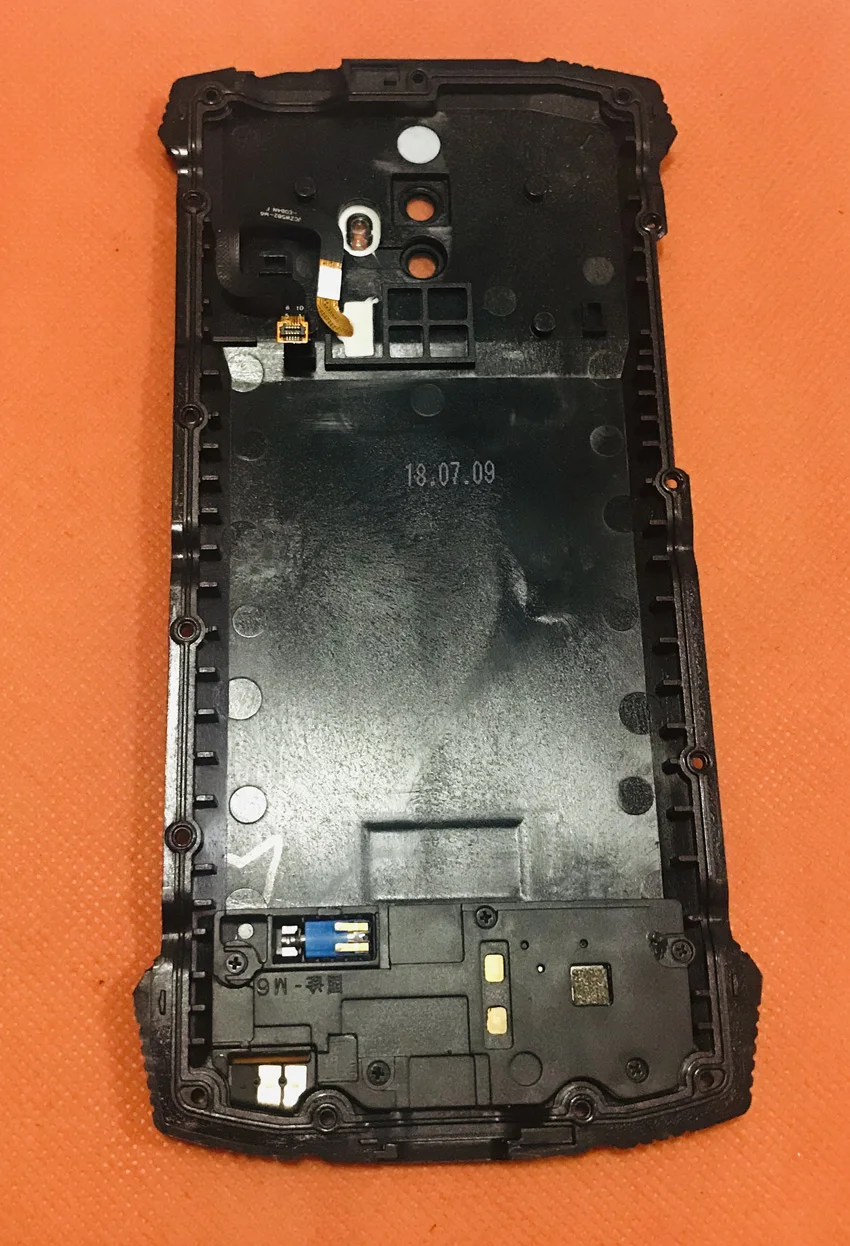 Оригинальная задняя крышка аккумулятора б/у + объектив камеры + Громкий динамик для DOOGEE S55 MTK6750T Octa Core 5,5 дюйма Бесплатная доставка