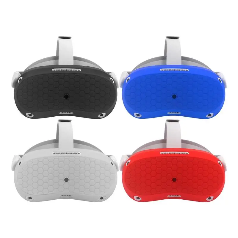 

Силиконовый защитный чехол для шлема виртуальной реальности для Pico Neo4, защитный чехол для гарнитуры виртуальной реальности, многоразовый удобный чехол, аксессуары виртуальной реальности