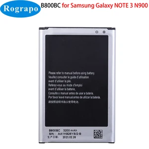 Новый аккумулятор 3200 мАч B800BC B800BE для Samsung Galaxy NOTE 3 N900 N9002 N9009 N9008 N9006 N9005 Note3 с NFC
