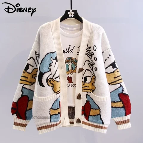 Vintage cardigan disney - купить недорого | AliExpress