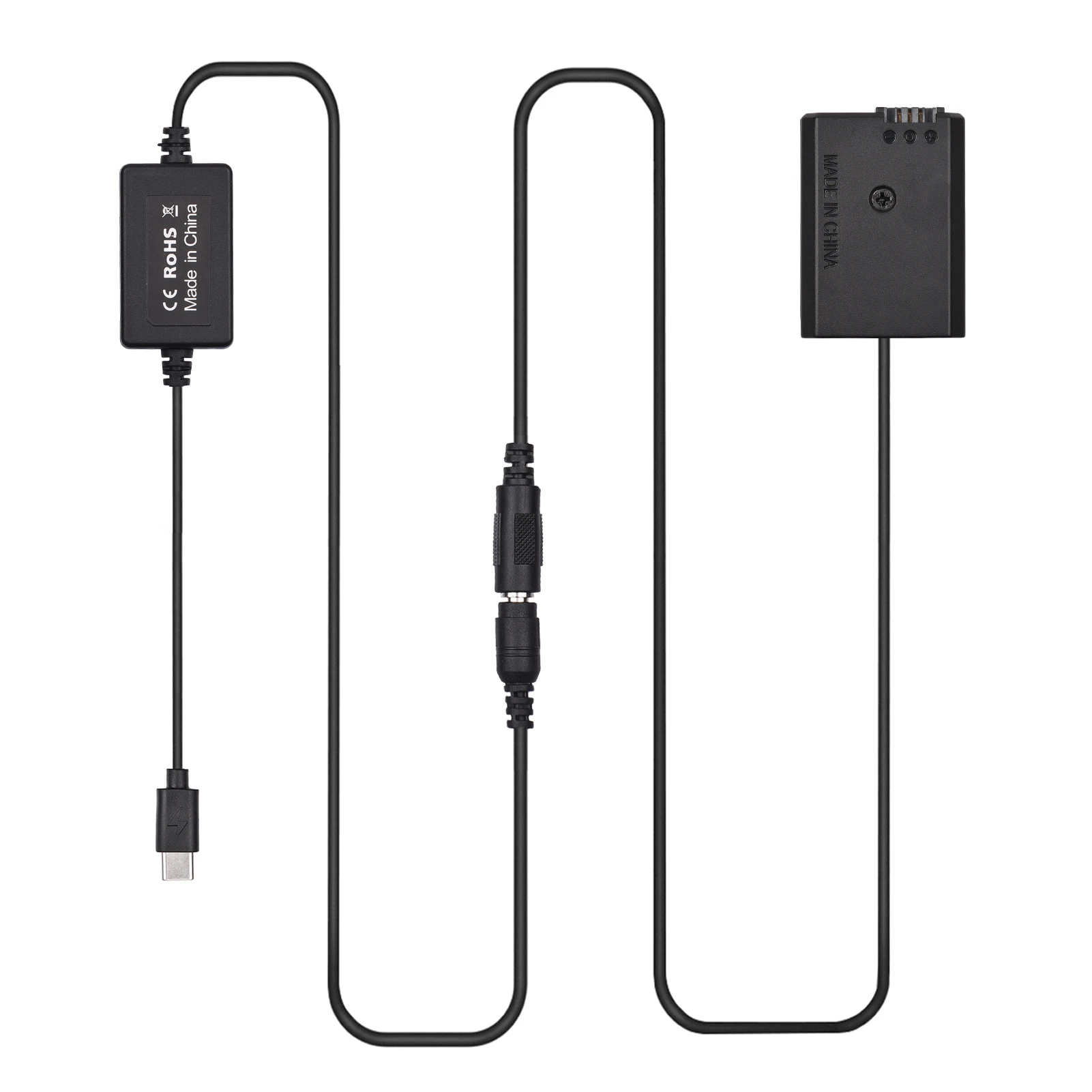 

Кабель PD USB Type-C для фотомодели, аккумуляторная батарея, соединитель постоянного тока для Sony A7S2 A7S A7 II R RII A7M2 A6000 A6300 A6500 A7000